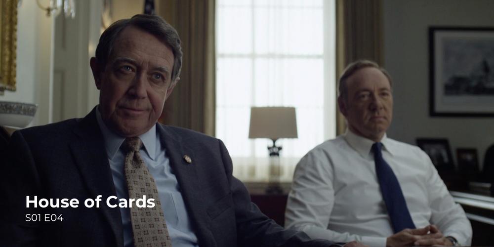 《纸牌屋》第一季,第4集, house of cards s01 e04