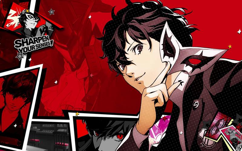 帅气爆表4k超分辨率女神异闻录5动态壁纸大合集