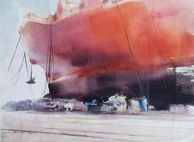 【艺术世界】亚洲水彩画联盟秘书长,北京水彩艺术研究院院长高冬作品