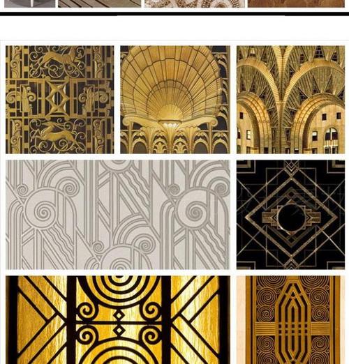 n4art deco装饰艺术主义风格软装方案概念设计用气氛素材资料