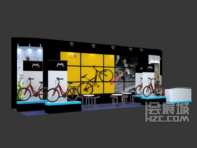 品牌自行车展览展示展台