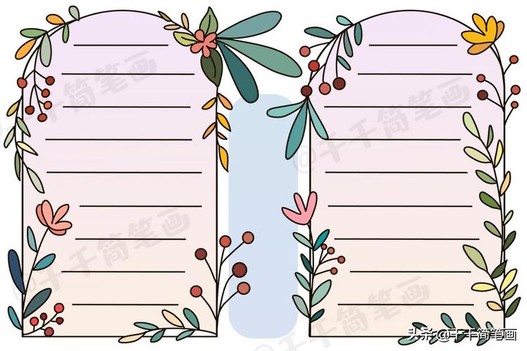 大学生一等奖手抄报素材(2021最新校园手抄报模板)