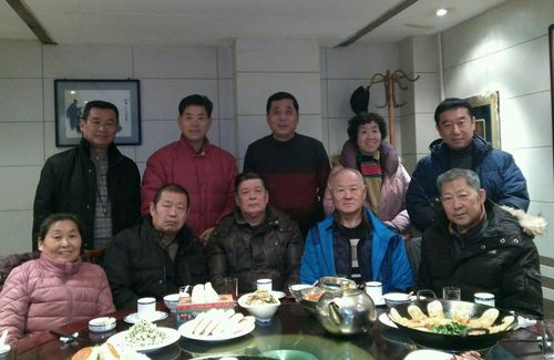 前排左起:唐洪英,陈昌云,李文太,孙士刚,纪学武 后排左起:郝爱民,孔