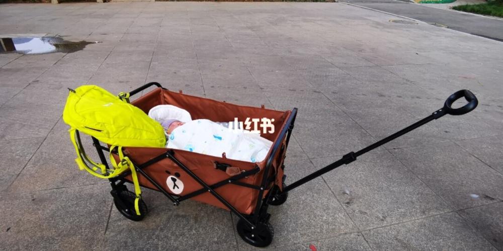 牧高笛手推婴儿车_婴儿车_牧高笛怎么样_露营_亲子_line friends怎么