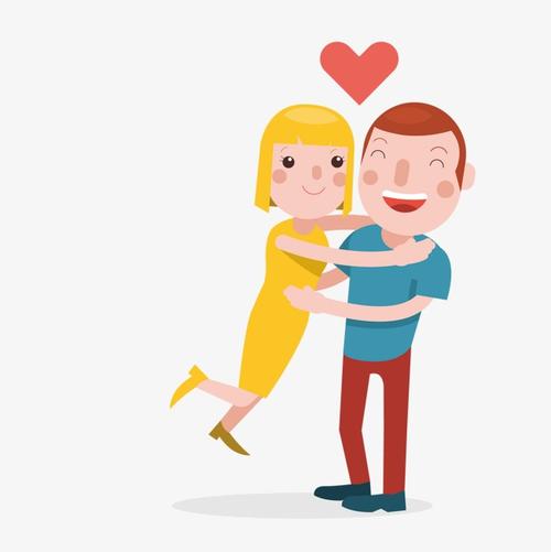 飞奔拥抱表情包可爱