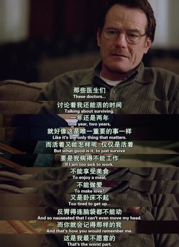 电影#截图 绝命毒师 台词