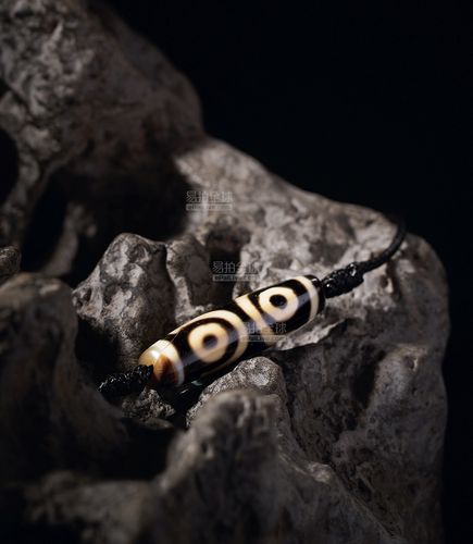 千年至纯大金刚三眼天珠项链