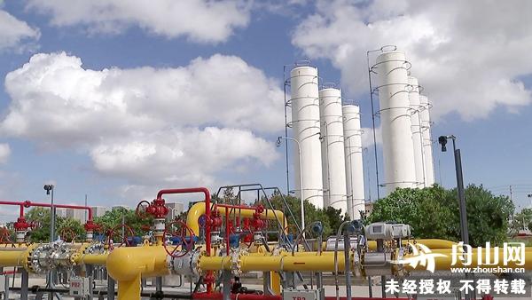 管输天然气昨正式供气 舟山告别燃气陆运进岛历史