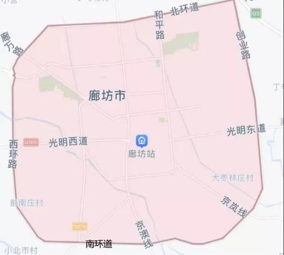 原创廊坊最新限行时间区域图(附各县限行区域)