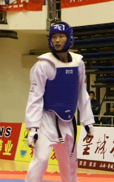 潘冬冬夺金不满进攻表现 憧憬北京跆拳道世锦赛