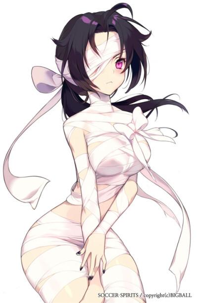 【想要守护】绷带特辑 二次元 pixiv 插画 p站 美少女 少女 萌 手绘