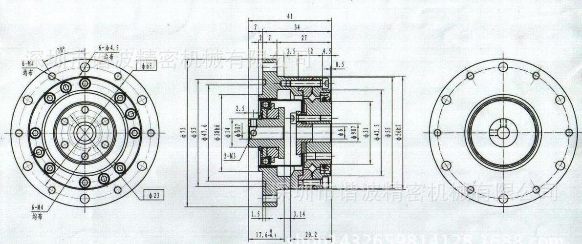 热卖日本hd谐波减速机csfa系列14机型电子 一年质保