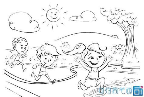 全运会简笔画手抄报 奥运会手抄报