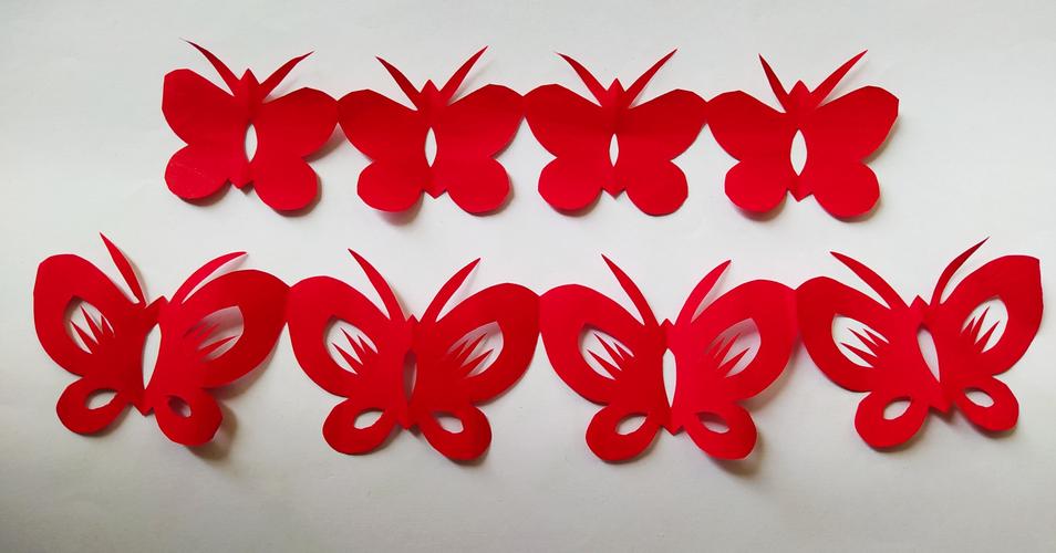 其他的二方连续花边剪纸.