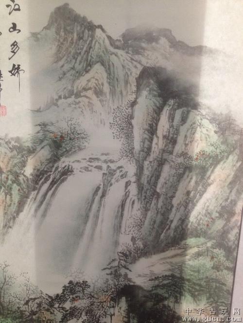 刘继伟山水画江山多娇