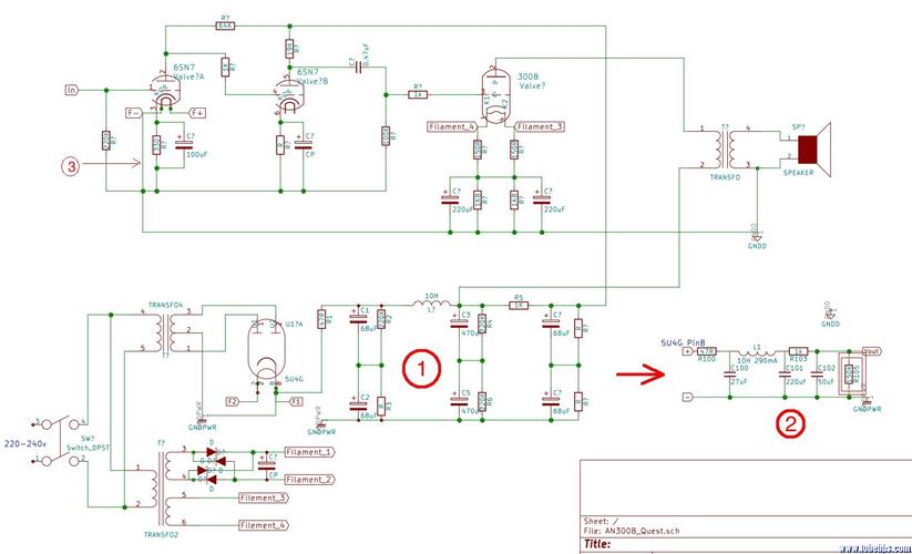 audio note 300b quest 实物绘图 以及1,2问