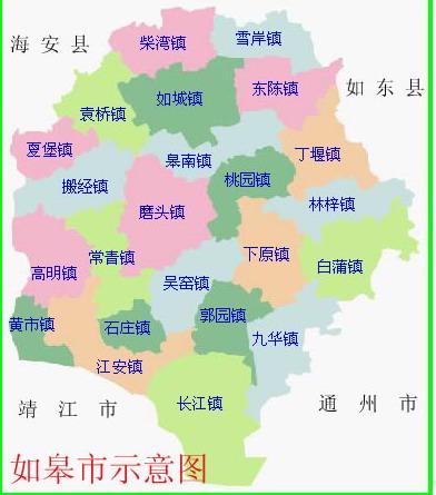 南北各有南通港,如皋港两个长江深水港.有较好的区位优势.