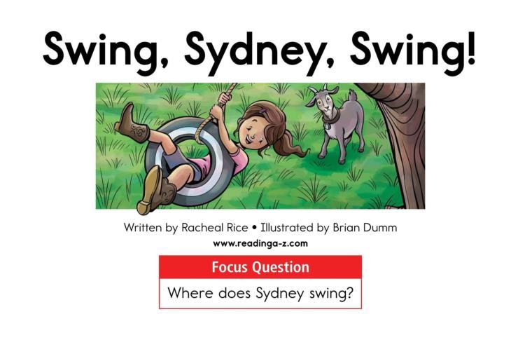 raz绘本b系列-70 swing, sydney, swing!_西西读 | b