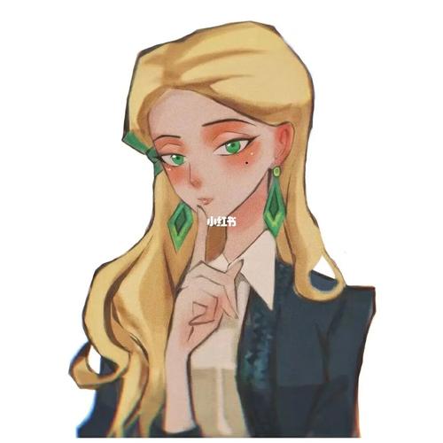 今天画了斯莱特林卡珊德拉