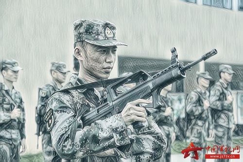 军营手绘板|我为战友绘幅肖像画