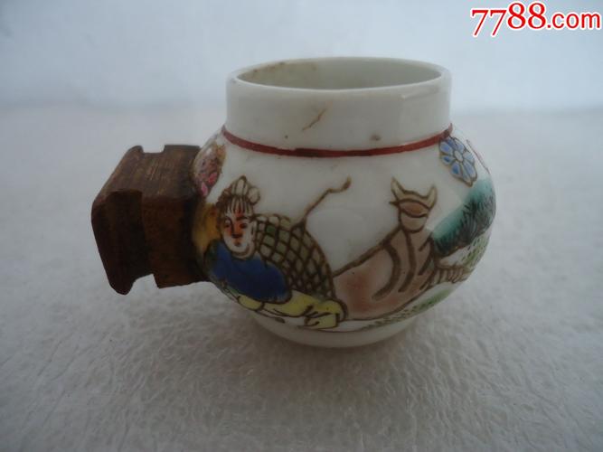 景德镇手绘鸟食罐_价格40元【随意尊古斋】_第1张_7788收藏__收藏热线