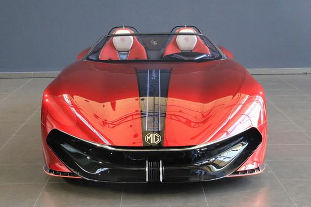 高能浪漫国潮跑车mgcyberster概念车实拍