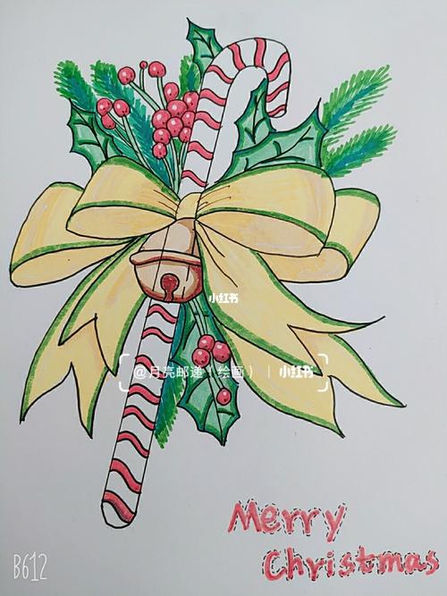 圣诞节90马克笔手绘_圣诞节去哪玩_手绘_马克笔_文化_绘画