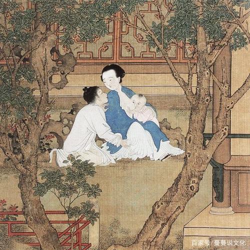 观赏了他的中国古代艺术品收藏,其中看到了一套册页,即为画家徐玫所画