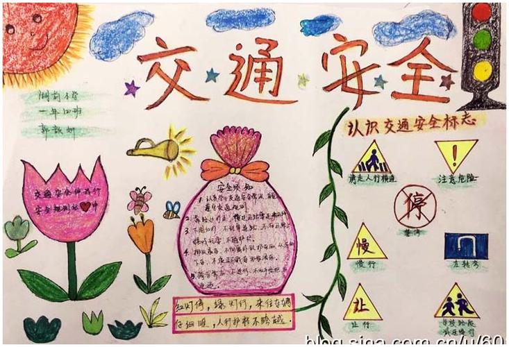 平安校园安全伴我走天下手抄报大全