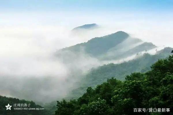 实拍云雾缭绕的营口盖州猫耳岭,山水之间魅力无限!