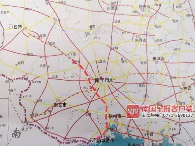 缓解过境压力 南宁吴圩机场至隆安高速月底开工