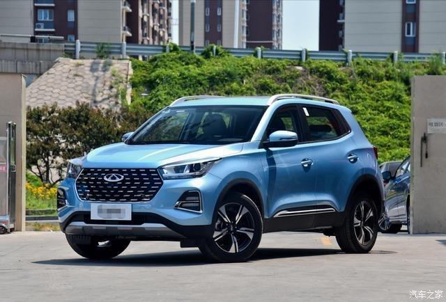 奇瑞suv的王牌,落地6万,1.5cvt,新瑞虎5x真帅气