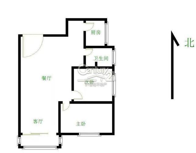 龙达新天地2室95平 上新15小 采光视野无敌 全款70万
