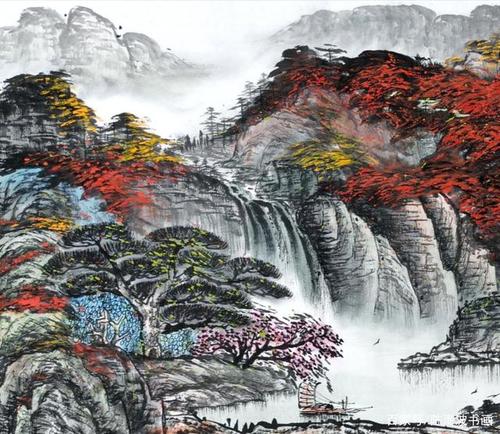 陈海波书画作品:《金秋》(中国画)2020.10.29