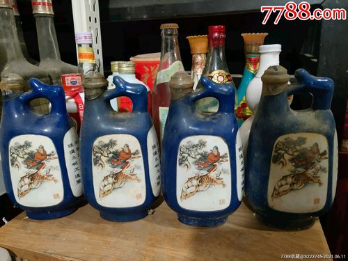 90年代景芝景阳春4瓶