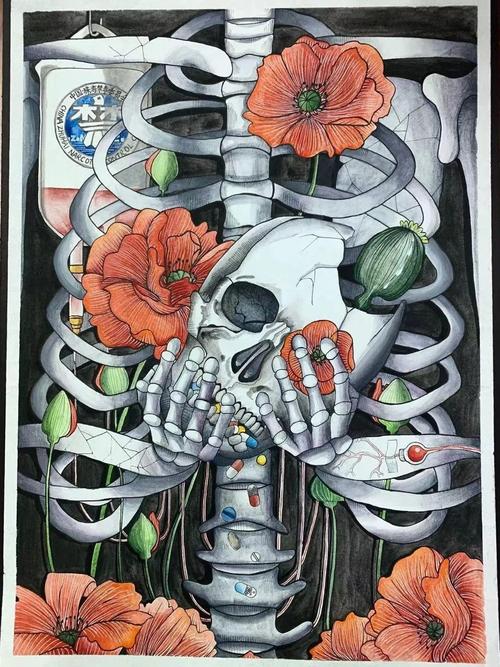 珠海青少年禁毒绘画大赛获奖名单公布!有你支持的作品吗?