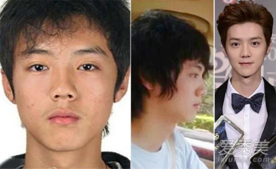 霍建华鹿晗吴亦凡黄子韬 男神出道前后变化大