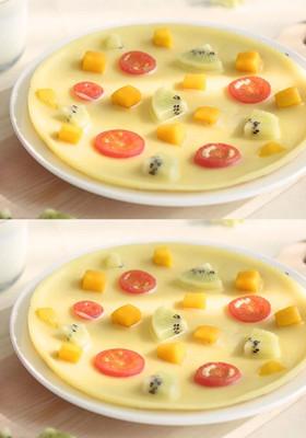 儿童早餐食谱:水果披萨做法 在家轻松做