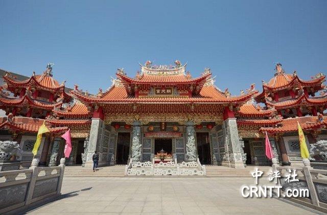 厦门闽南朝天宫妈祖圣诞 台湾三太子也现身