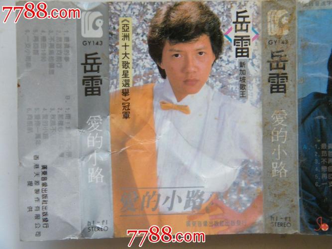 岳雷,爱的小路,新加坡歌王,亚洲十大歌星选举冠军,香港天源,1990(zp)