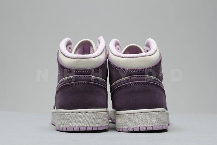 500aj1中帮midair555112粉紫葡萄女神鞋jordan牛哄哄