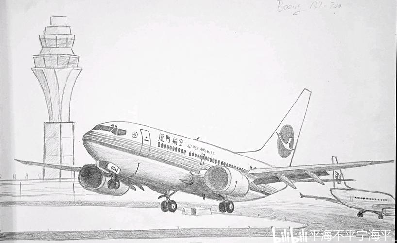 自习课无聊画了两只飞机发上来看看先