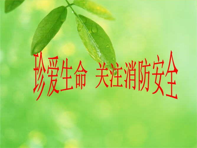 珍爱生命-注消防安全.ppt