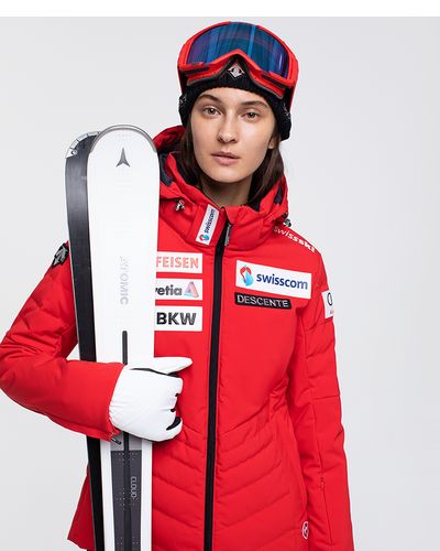 descente迪桑特 瑞士国家高山滑雪队 女子滑雪服d9412ssj39