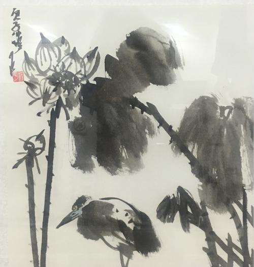 邵谨平作品 国画7 墨荷