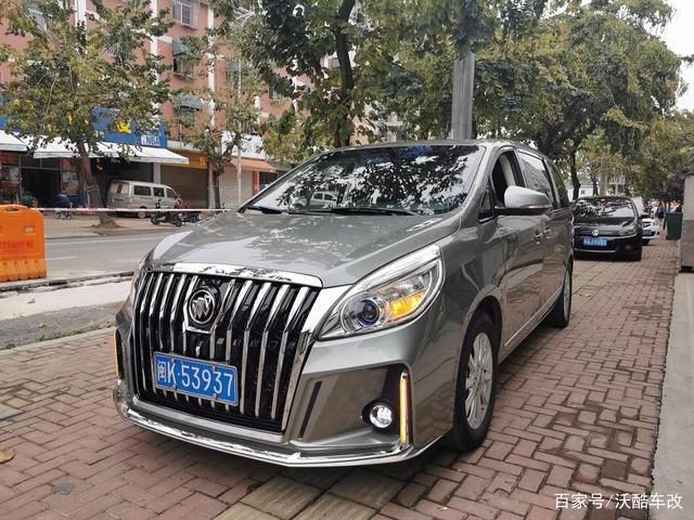 老款别克gl8改装内饰,帅气大包围,胖头鱼的春天来了