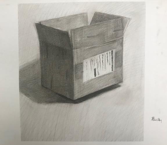 2022届高一素描教学(静物单体写生方盒)