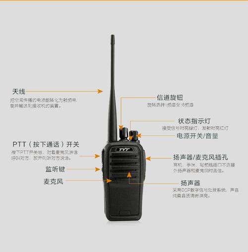 tyt特易通tc-5000对讲机 民用手台酒店工地商场户外对讲器1-5公里_7折