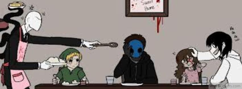 creepypasta 人物介照!