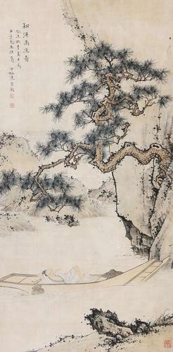 名家山水画《高逸图》欣赏